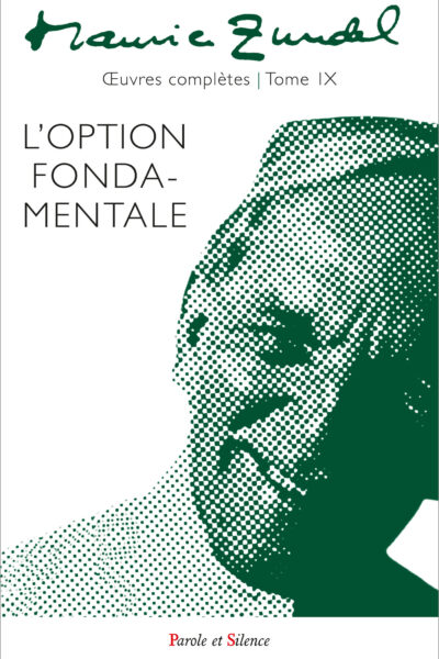 L'OPTION FONDAMENTALE - OEUVRES COMPLETES TOME IX
