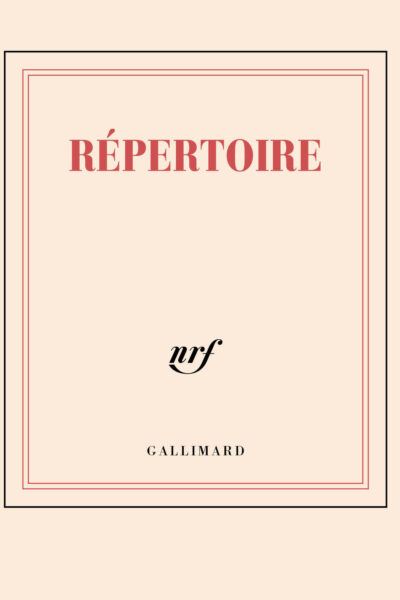 REPERTOIRE LITTERAIRE (PAPETERIE)