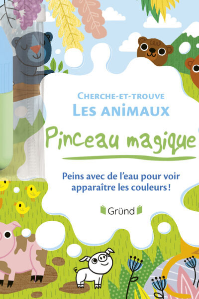 PINCEAU MAGIQUE - CHERCHE-ET-TROUVE LES ANIMAUX