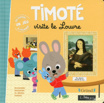 TIMOTE VISITE LE LOUVRE