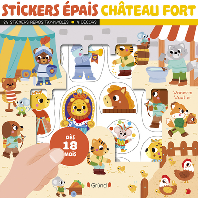STICKERS EPAIS - CHÂTEAU FORT