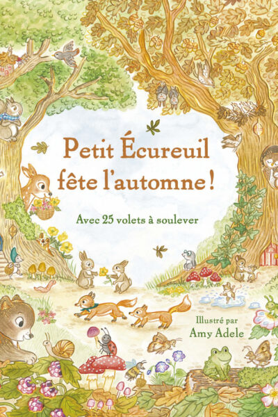 PETIT ECUREUIL FÊTE L'AUTOMNE ! AVEC 25 VOLETS A SOULEVER
