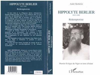 HIPPOLYTE BERLIER,REDEMPTORISTE