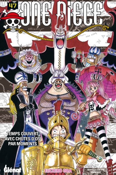 ONE PIECE EDITION ORIGINALE T47 TEMPS COUVERT AVEC CHUTES D'OS PAR MOMENTS