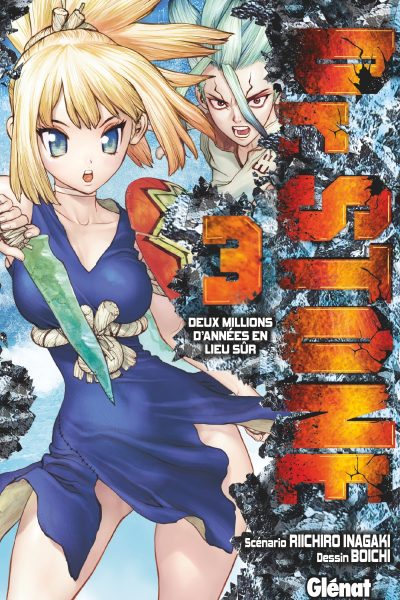DR. STONE T03 DEUX MILLIONS D'ANNEES EN LIEU SUR