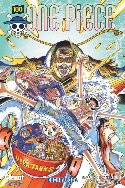 ONE PIECE EDITION ORIGINALE T108 UN MONDE DANS LEQUEL MIEUX VAUT MOURIR