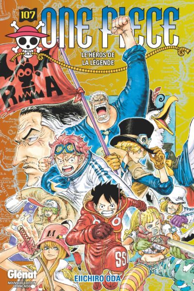 ONE PIECE EDITION ORIGINALE T107 LE HEROS DE LA LEGENDE