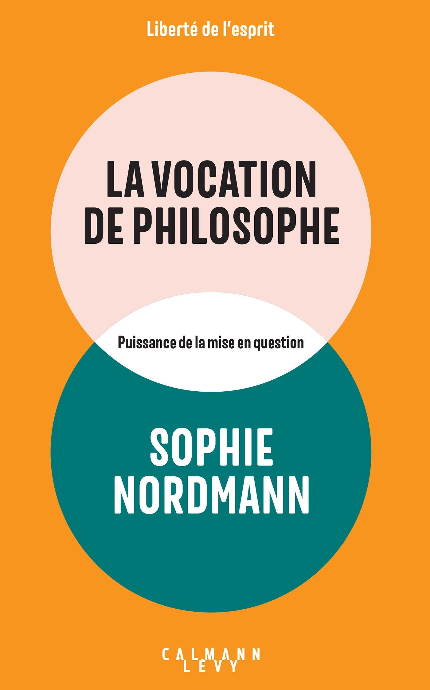 LA VOCATION DE PHILOSOPHE - PUISSANCE DE LA MISE EN QUESTION
