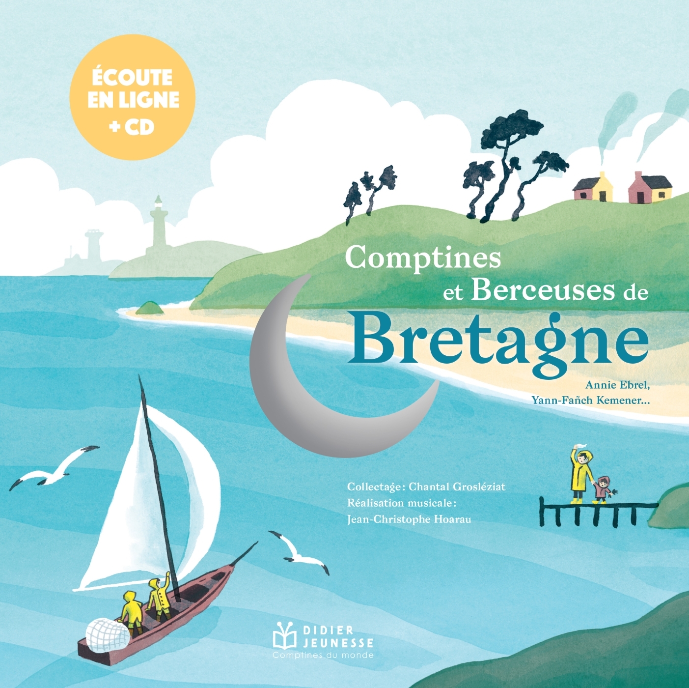 COMPTINES ET BERCEUSES DE BRETAGNE, LIVRE-CD