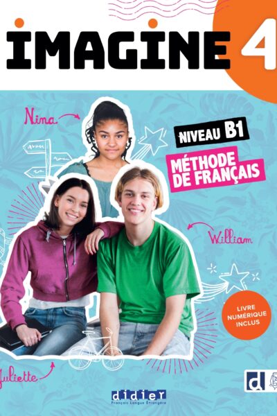 IMAGINE 4 - NIV. B1 - LIVRE + NUMERIQUE INCLUS