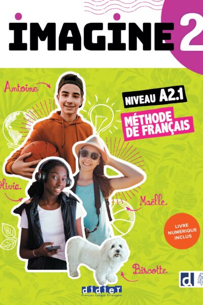 IMAGINE 2 - NIV.A2.1 - LIVRE + LIVRE NUMERIQUE + DIDIERFLE.APP