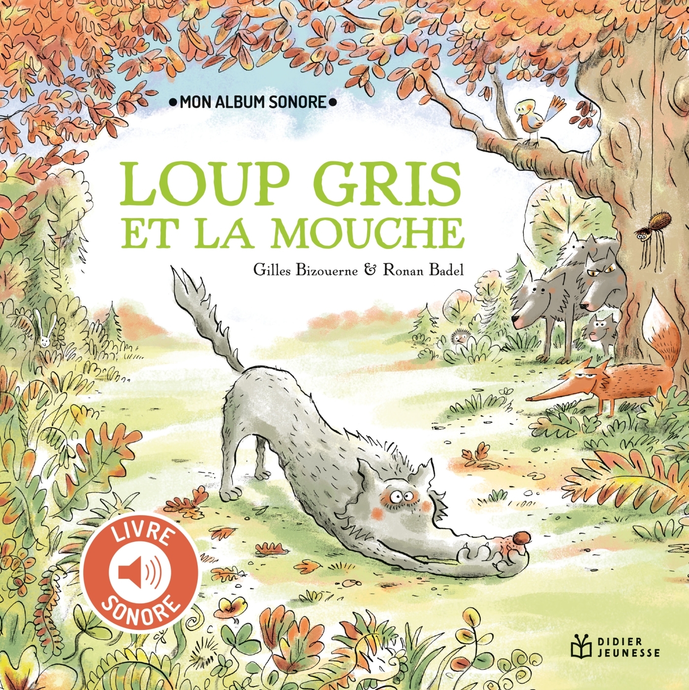 LOUP GRIS T11 ET LA MOUCHE - LIVRE SONORE