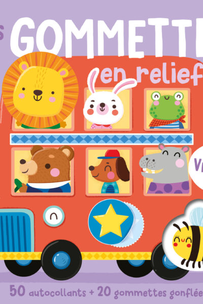 MES GOMMETTES EN RELIEF - VROUM