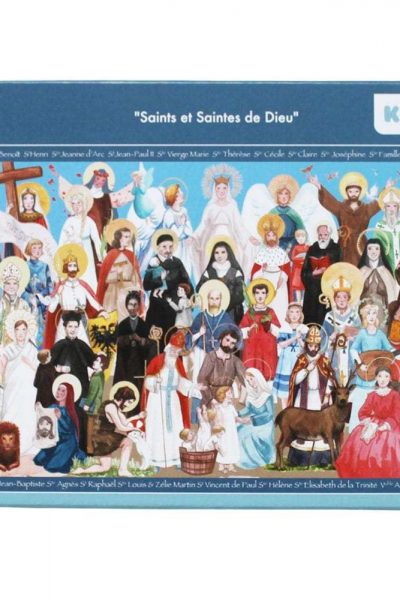 PUZZLE KATO "SAINTS ET SAINTES DE DIEU" - PUZZLE DE 285 PIECES, DIMENSIONS 46X33CM