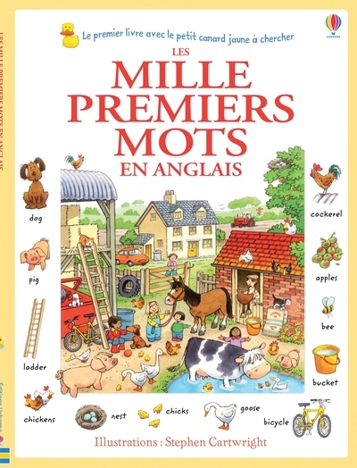 LES MILLE PREMIERS MOTS EN ANGLAIS