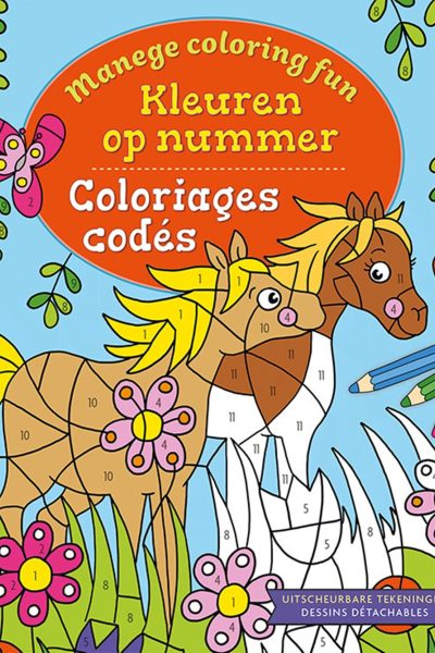 MANEGE COLORING FUN - COLORIAGES CODES