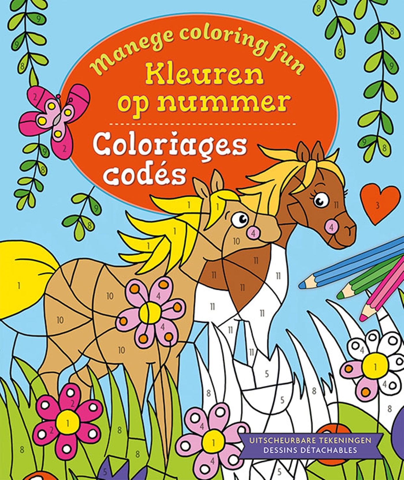 MANEGE COLORING FUN - COLORIAGES CODES