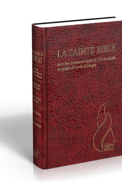 BIBLE D'ETUDE SEGOND NEG SCOFIELD, GRENAT - COUVERTURE RIGIDE, SKYVERTEX