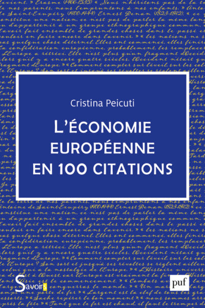 L'ECONOMIE EUROPEENNE EN 100 CITATIONS