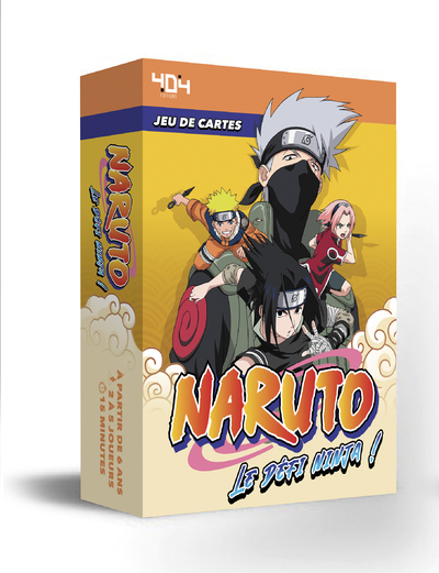 NARUTO MON JEU DE CARTES LE DEFI NINJA !
