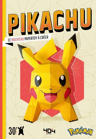 POKEMON - PAPERTOY PIKACHU - MODELE N 2