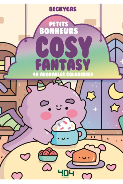 PETITS BONHEURS COSY FANTASY - 40 ADORABLES COLORIAGES