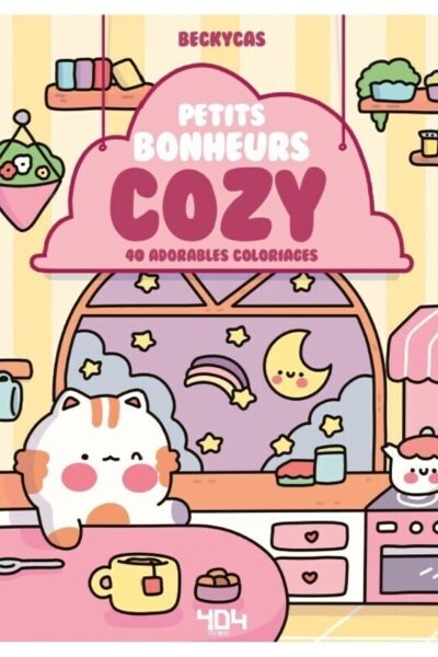 PETITS BONHEURS COSY - 40 ADORABLES COLORIAGES