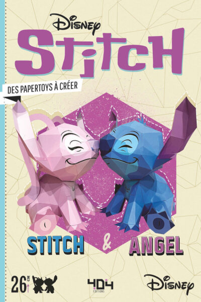 PAPERTOYS DISNEY - STITCH & ANGEL