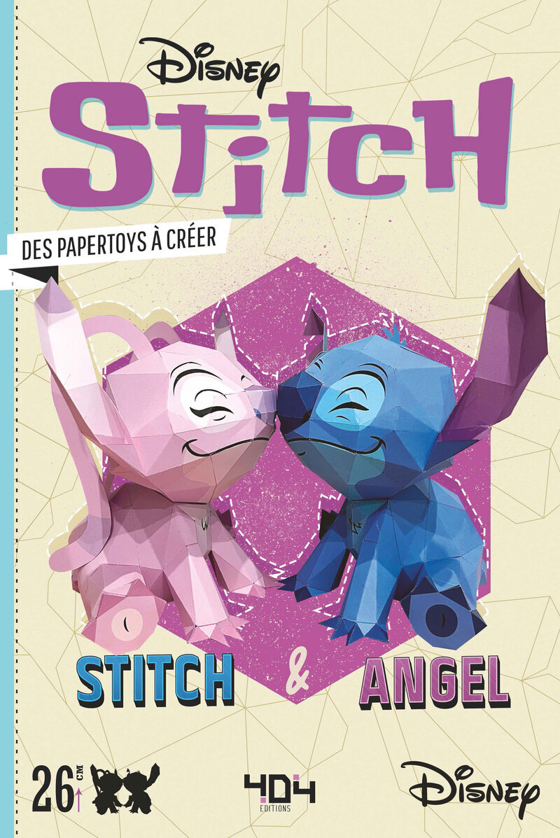 PAPERTOYS DISNEY - STITCH & ANGEL
