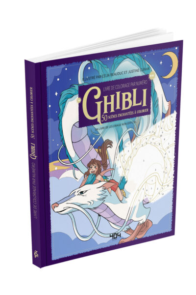 COLORIAGES PAR NUMERO - GHIBLI 2