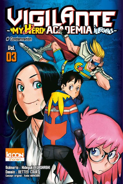 VIGILANTE T03 MY HERO ACADEMIA ILLEGALS