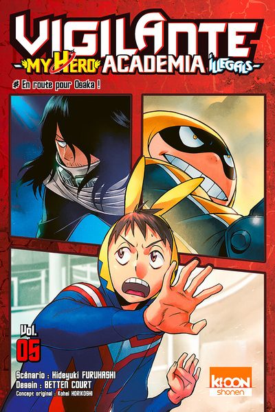 VIGILANTE T05 MY HERO ACADEMIA ILLEGALS