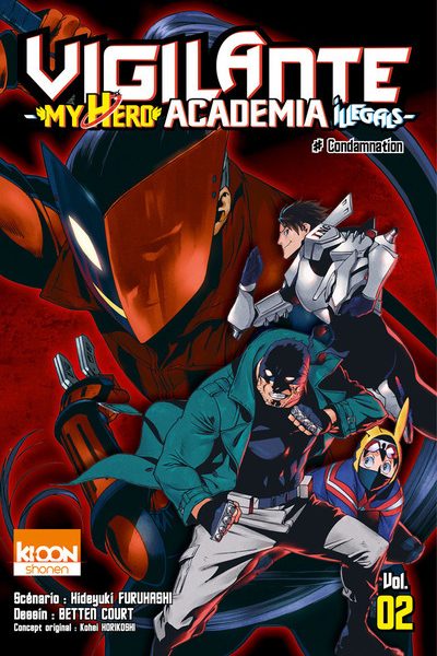 VIGILANTE T02 MY HERO ACADEMIA ILLEGALS