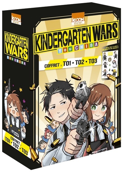 COFFRET KINDERGARTEN WARS T01 A T03