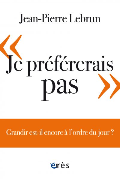 JE PREFERERAIS PAS