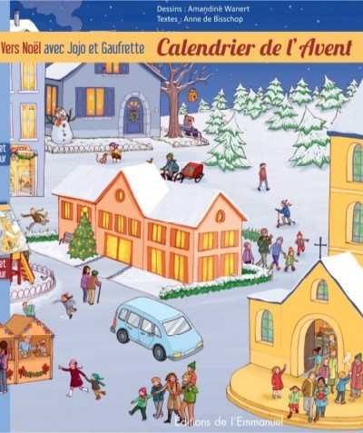 CALENDRIER DE L'AVENT VERS NOËL AVEC DE JOJO ET GAUFRETTE