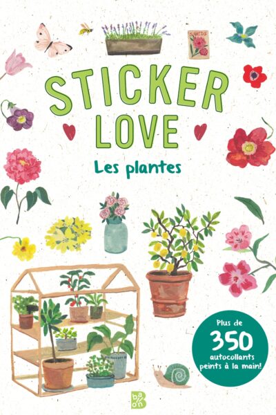 350 STICKER LOVE - LES PLANTES