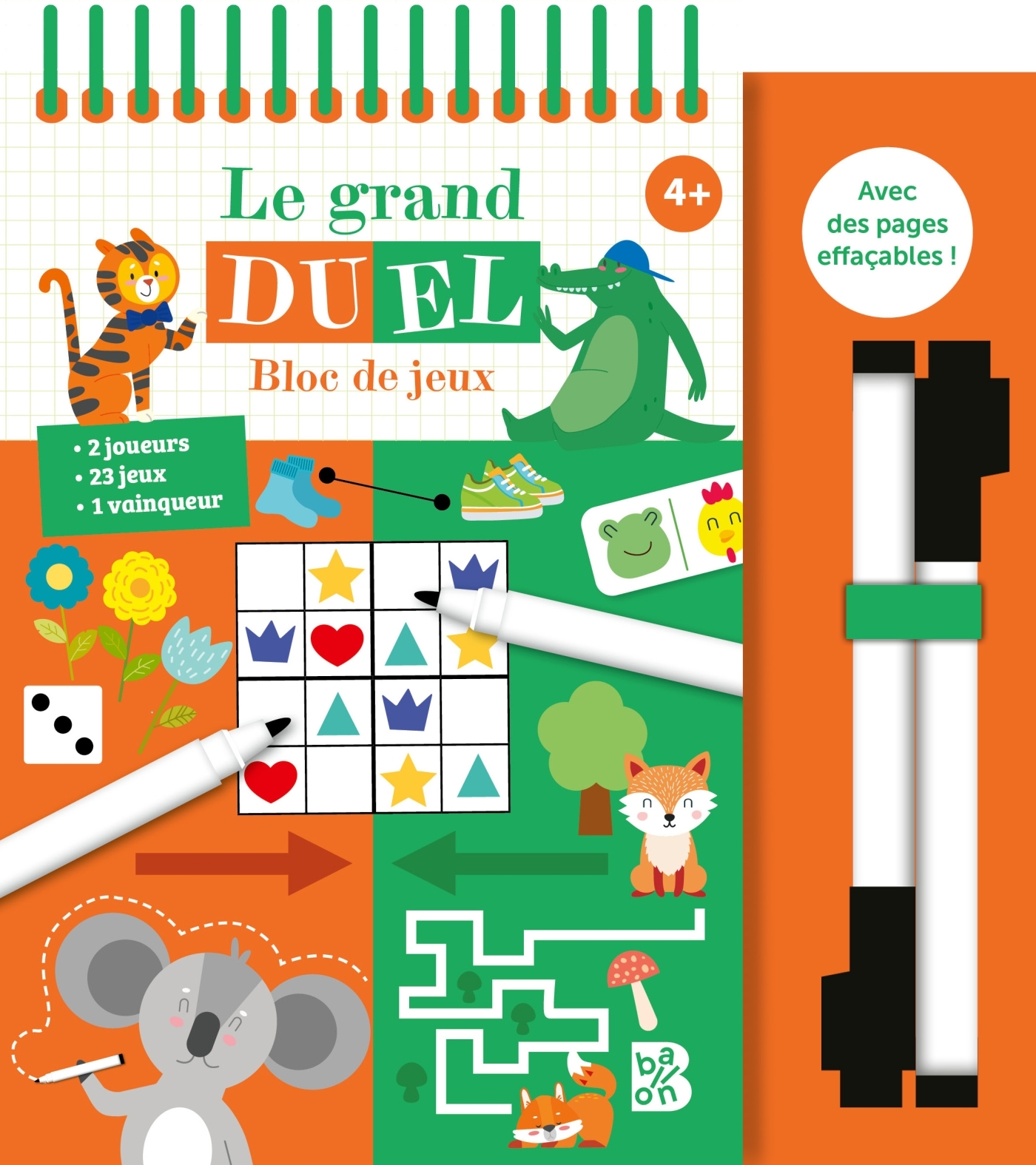 LE GRAND DUEL -- BLOC DE JEUX 4+