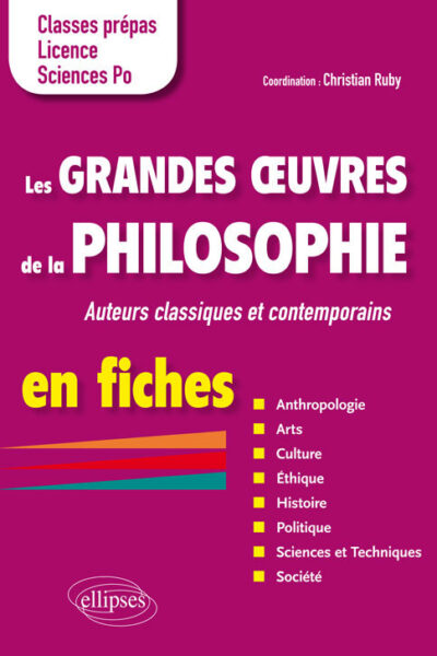 LES GRANDES OEUVRES DE LA PHILOSOPHIE EN FICHES. AUTEURS CLASSIQUES ET CONTEMPORAINS