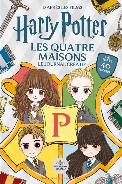 HARRY POTTER - LES 4 MAISONS - LE JOURNAL CREATIF