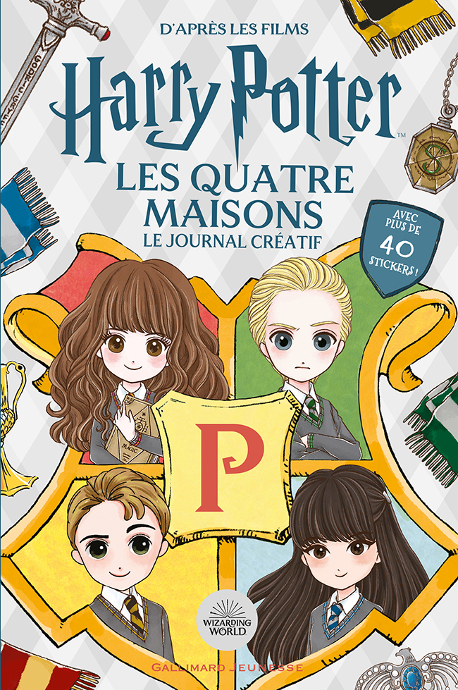 HARRY POTTER - LES 4 MAISONS - LE JOURNAL CREATIF