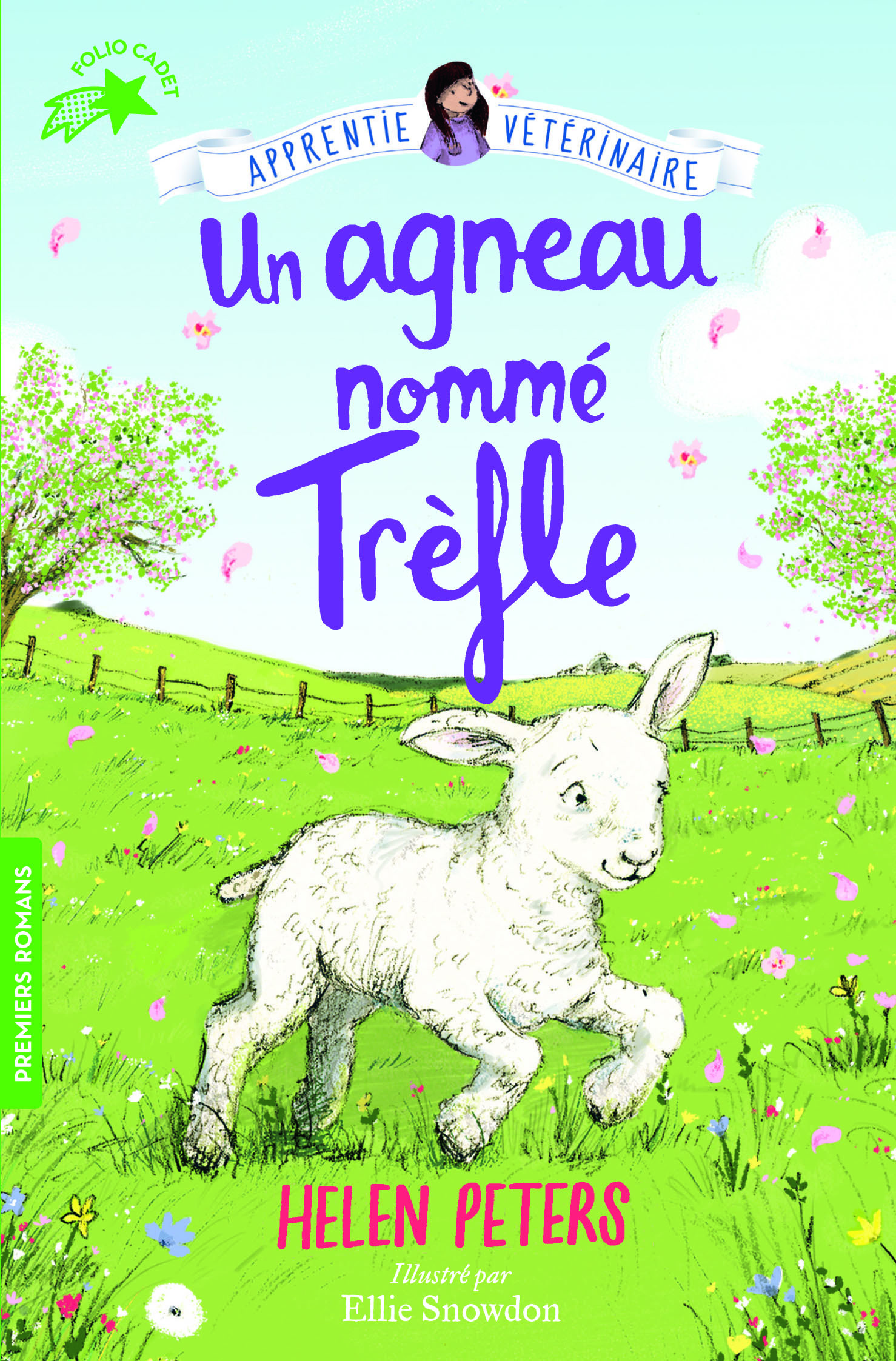 L'APPRENTIE VETERINAIRE T04 UN AGNEAU NOMME TREFLE