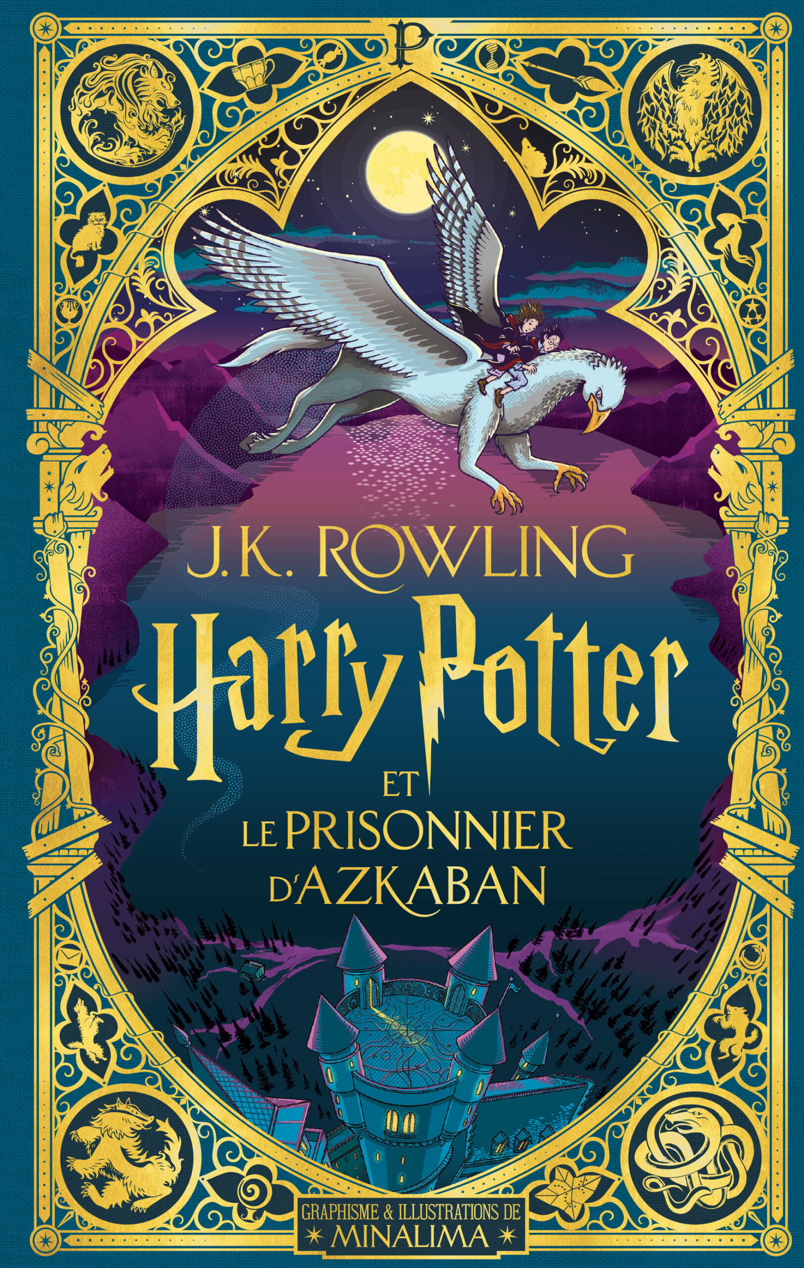 HARRY POTTER T03 ET LE PRISONNIER D'AZKABAN - ILLUSTRE PAR MINALIMA