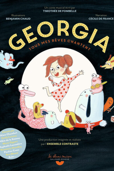 GEORGIA - TOUS MES REVES CHANTENT - LIVRE-CD AVEC QR CODE
