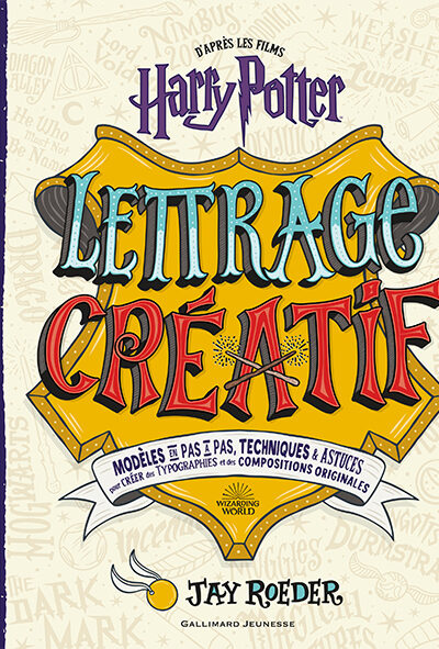 HARRY POTTER - LETTRAGE CREATIF HARRY POTTER