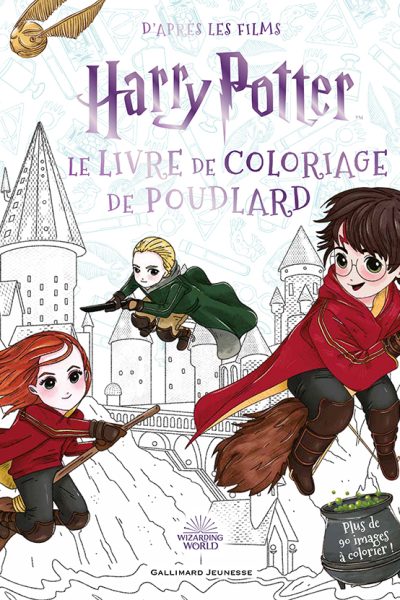 HARRY POTTER - LE LIVRE DE COLORIAGE DE POUDLARD