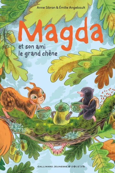 MAGDA ET SON AMI LE GRAND CHENE
