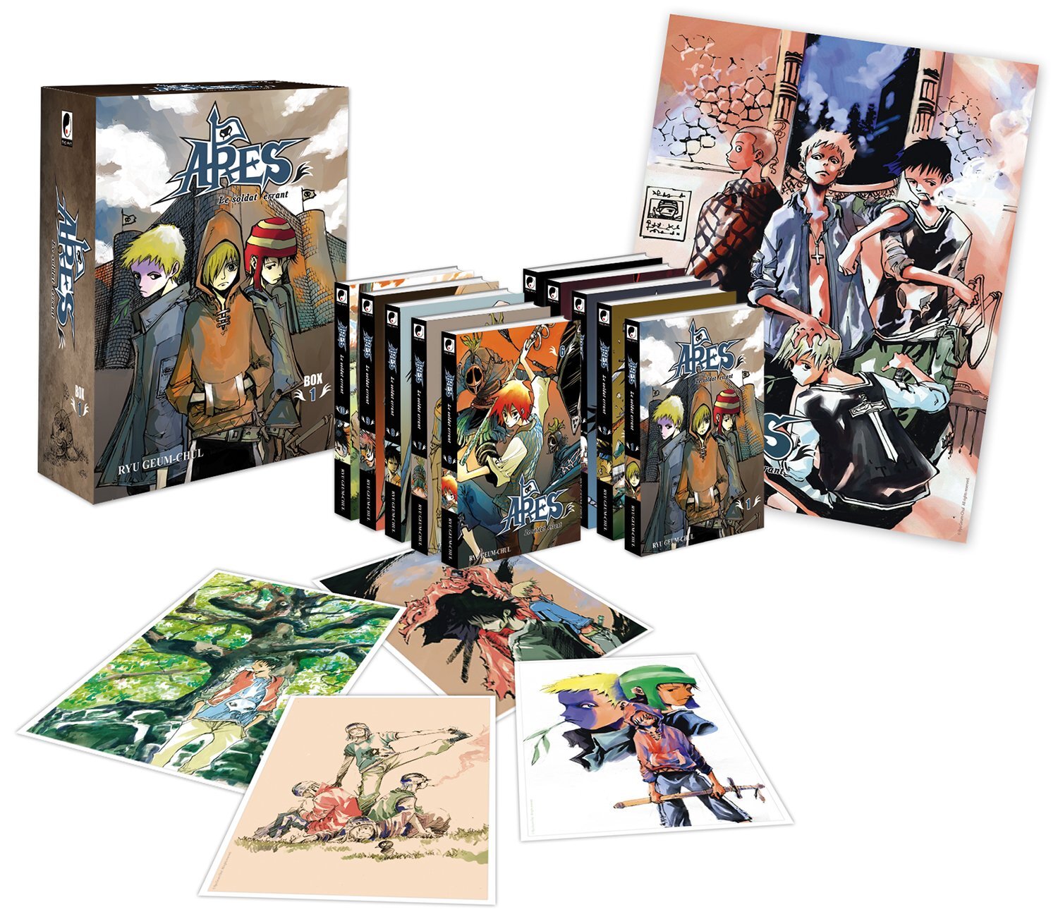 ARES : LE SOLDAT ERRANT T01 PACK COLLECTOR (TOMES 1-10)