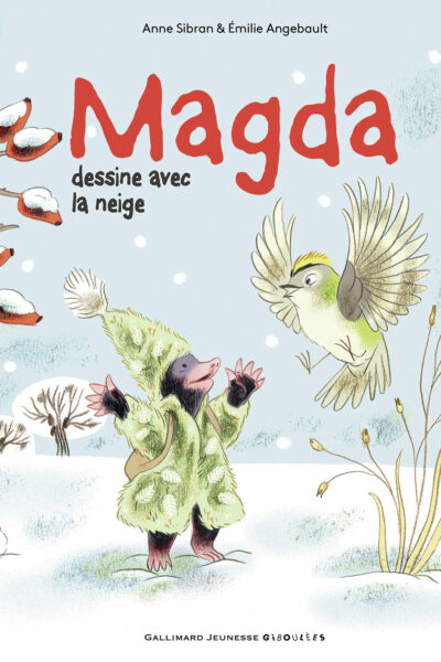 MAGDA DESSINE AVEC LA NEIGE N 5