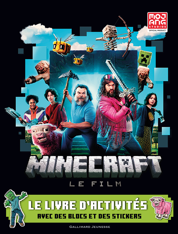 MINECRAFT, LE FILM - LE LIVRE D'ACTIVITES OFFICIEL